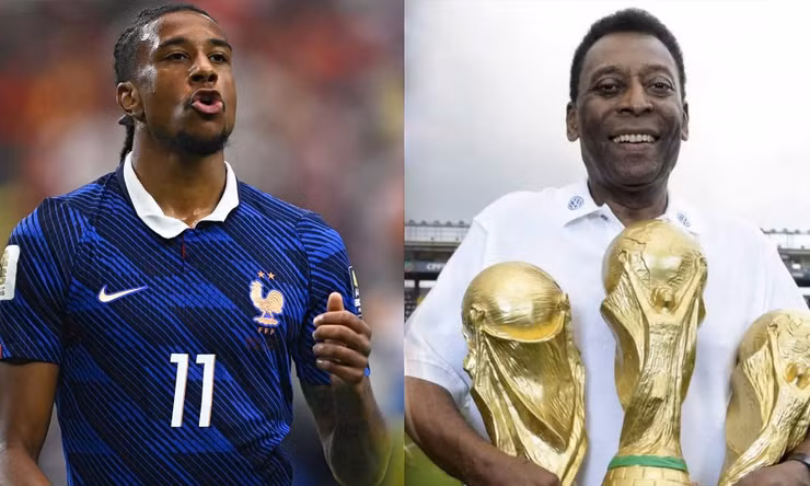 TIN NÓNG WORLD CUP: Vua kiến tạo Michael Olise phá kỷ lục World Cup, vượt qua cả Vua bóng đá Pele