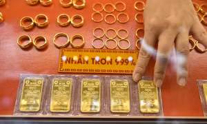 Giá vàng thấp nhất 3 tháng qua