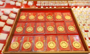 Giá vàng trong nước tăng - giảm thất thường