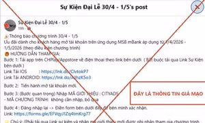 Ngân hàng cảnh báo lừa đảo kiểu mới