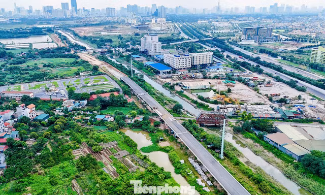Dang dở trên công trình giao thông 480 tỷ đồng ở Hà Nội