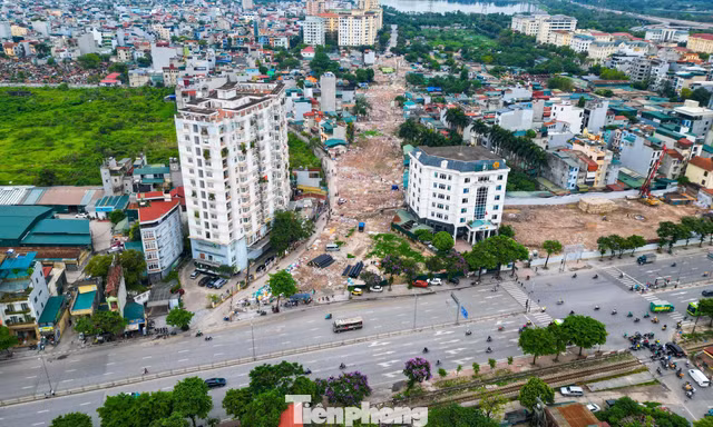 Diện mạo tuyến đường nối Tam Trinh - Giải Phóng sau khi bàn giao mặt bằng