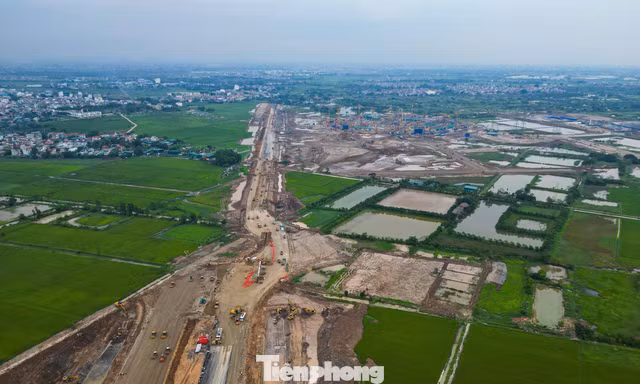 Toàn cảnh trục đại lộ 120m kết nối sân vận động Hùng Vương