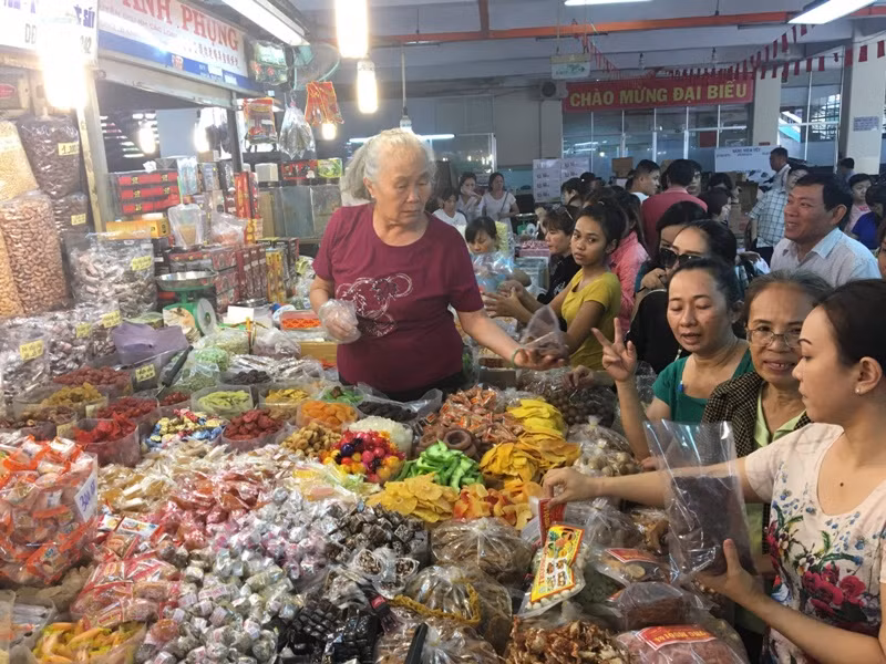 Chợ An Đông sức mua hiện tại không tăng bao nhiêu so với ngày thường