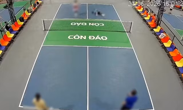 Người đàn ông đột tử khi đang chơi pickleball ở Vũng Tàu