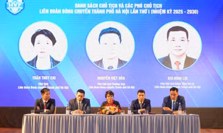 Liên đoàn bóng chuyền Hà Nội thành lập là bước tiến tích cực với bóng chuyền Việt Nam. (ảnh Chi Chi)
