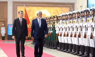 Thủ tướng Lê Minh Hưng chủ trì lễ đón chính thức Thủ tướng Timor Leste