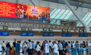 Dịp 2/9, sân bay Tân Sơn Nhất dự kiến đón 135.000 khách/ngày