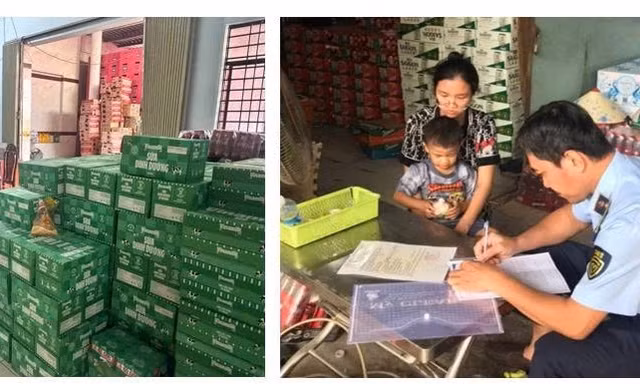Quản lý thị trường khuyến cáo cẩn thận bia giả dịp Tết