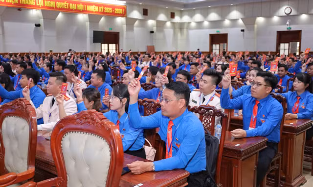 341 đại biểu dự Đại hội Đoàn tỉnh Đồng Tháp