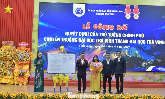 Trường Đại học Trà Vinh chính thức lên cấp