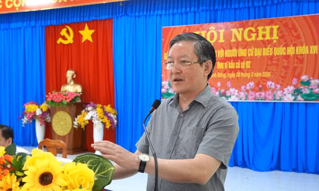 Cử tri cù lao An Giang quan tâm giải pháp ứng phó với giá xăng dầu, vật tư nông nghiệp 