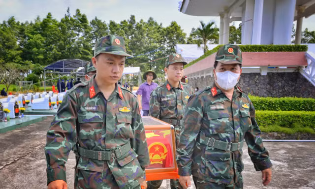 An Giang và Cần Thơ hoàn thành đợt đầu lấy mẫu hài cốt liệt sĩ giám định ADN