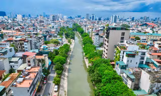 Đề xuất làm đập dâng ‘hồi sinh’ những dòng sông Hà Nội
