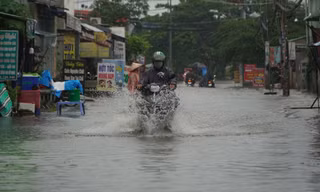 Nam Bộ, Tây Nguyên mưa to vào chiều tối