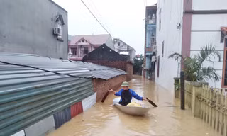Cảnh báo lũ đặc biệt lớn trên sông Cầu, sông Thương, sông Lục Nam