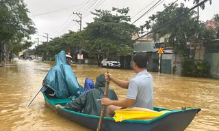 Mưa lớn miền Trung khiến 6 người chết, nhiều người bị thương 