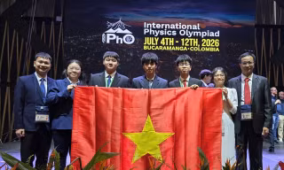 Học sinh Việt Nam giành 5 huy chương tại Olympic Vật lí quốc tế