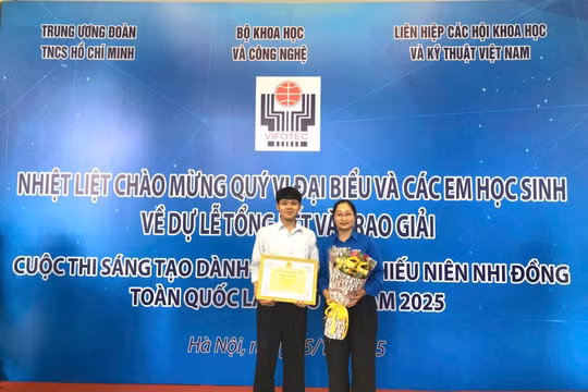 Đề cử Giải thưởng Gương mặt trẻ Việt Nam tiêu biểu năm 2025: Đặng Huy Mạnh