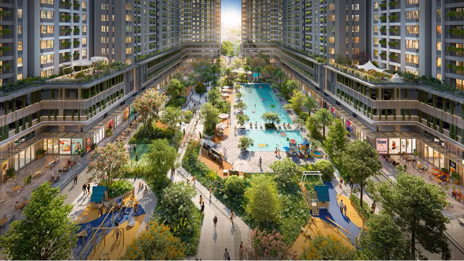 The Win City được quy hoạch đầy đủ tiện ích theo mô hình “One Stop Living Hub - Một điểm đến – Mọi điểm chạm” dành cho cư dân trẻ, chuyên gia sống và làm việc.