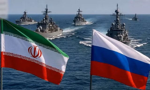 Nga, Iran tập trận chung trên biển