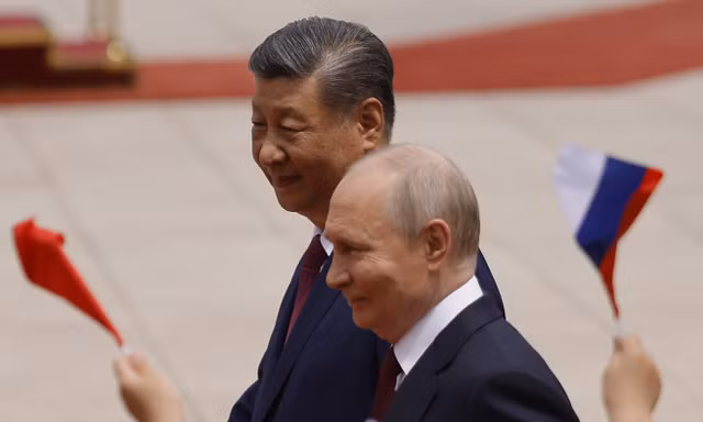 Lễ đón chính thức Tổng thống Nga Vladimir Putin tại Trung Quốc