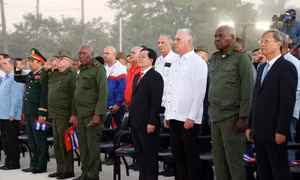 Chủ tịch nước Cuba xúc động trước tình cảm đặc biệt của Việt Nam