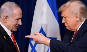 Tổng thống Mỹ Trump thể hiện sự khó chịu trước cuộc gặp Thủ tướng Israel Netanyahu 