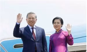 Tổng Bí thư, Chủ tịch nước Tô Lâm và Phu nhân lên đường thăm Thái Lan