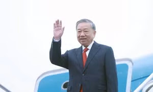 Tổng Bí thư Tô Lâm lên đường thăm cấp Nhà nước tới Lào