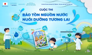 Cùng 'Mizuiku - Em yêu nước sạch' viết tiếp câu chuyện nuôi dưỡng nguồn nước cho thế hệ tương lai