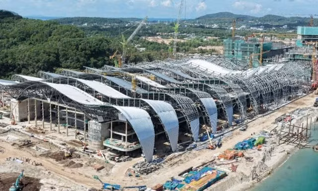 Cận cảnh đại công trường Trung tâm Hội nghị APEC trước ngày về đích