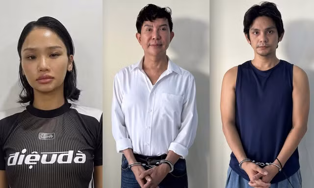 Long Nhật bị bắt vì ma túy, khi thời vàng son đã qua Ảnh: Trang Phòng, chống ma túy - Công an TPHCM 
