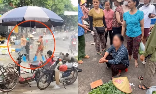 Khởi tố đối tượng xịt nước cao áp khiến người bán rau chảy máu mắt