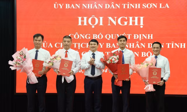 Sơn La điều động, bổ nhiệm nhiều lãnh đạo sở, ngành
