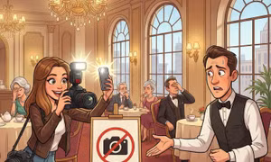No camera: Khi sự riêng tư của khách hàng đắt giá hơn những tấm hình check-in