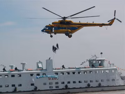 Diễn tập khu vực phòng thủ vùng sông nước