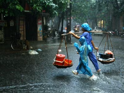 Hà Nội mưa rào và dông