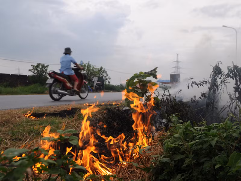 Hà Nội mùa khói bụi