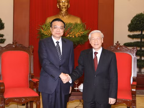 Việt - Trung đẩy mạnh hợp tác toàn diện