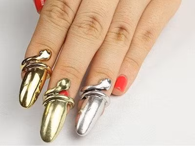 Siêu cá tính với xu hướng nail ring