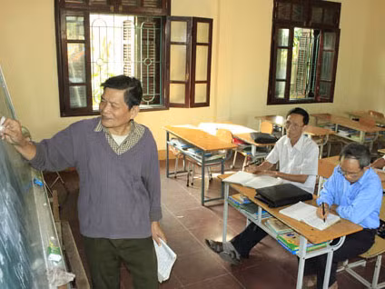 Lớp học Hán Nôm giữa vùng Kinh Bắc