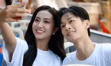 Hậu trường quay TVC của Hoa hậu Hà Trúc Linh và diễn viên Trần Nghĩa