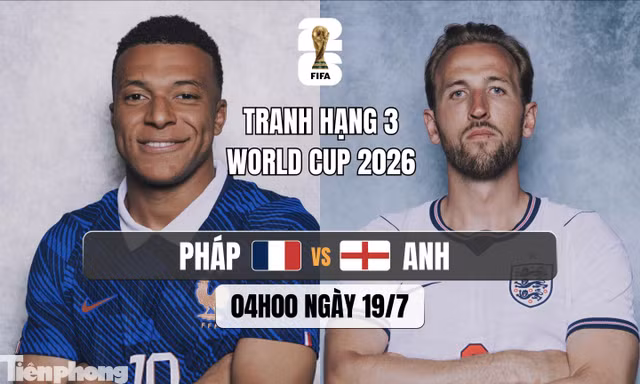 Nhận định Pháp vs Anh, 04h00 ngày 19/7: Cái dớp của Tam sư