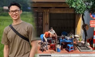 Chàng trai làm mô hình vỉa hè Hà Nội sống động đến từng viên gạch, sợi dây điện
