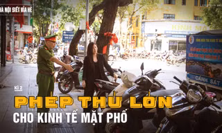Hà Nội siết vỉa hè: Phép thử lớn cho kinh tế mặt phố