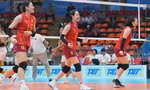 Bóng chuyền nữ Việt Nam vào bán kết SEA Games 33 (ảnh Su Su)