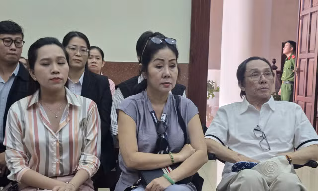 Một góc phòng xử án phúc thẩm.