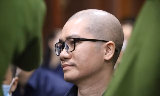 Bị án Nguyễn Thái Luyện.
