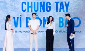 Dàn nghệ sĩ Việt quyên góp hơn 10 tỷ đồng cho đồng bào vùng bão lũ
